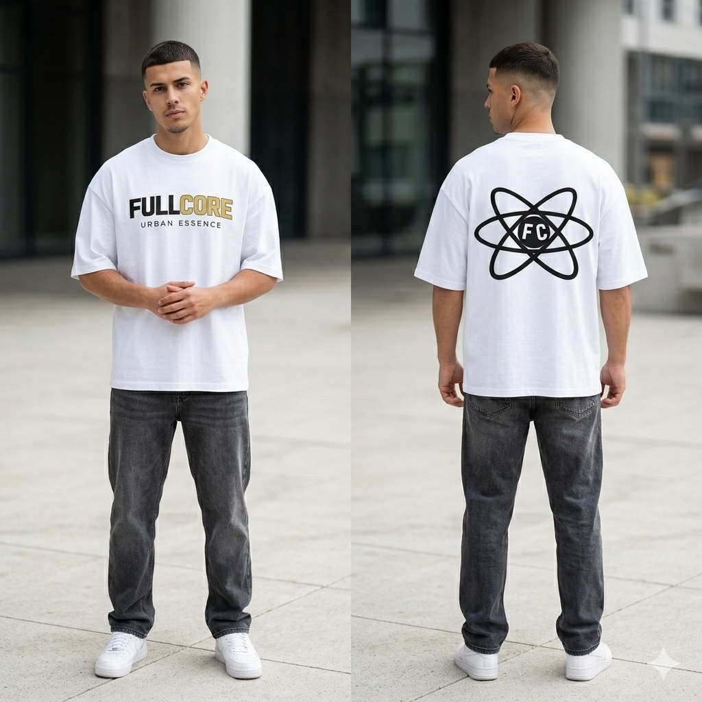 Camiseta extragrande premium FULLCORE